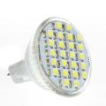 Reemplazo de halógeno 12V DC MR11 Gu4 24 3528 SMD Bombilla de proyector LED